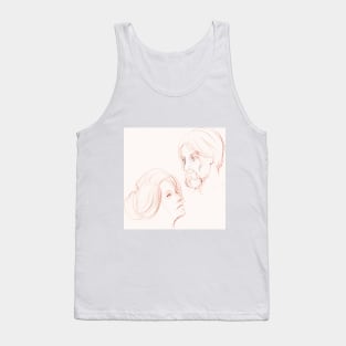 Shakespeare Twelfth Night Sketch Tank Top